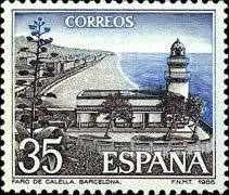 Faro de Calella, Barcelona