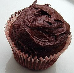 choc cupcake