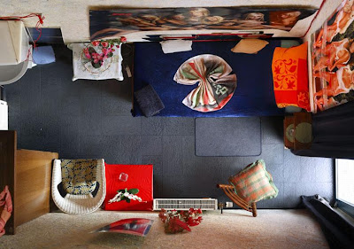 quarto de bordel visto de cima