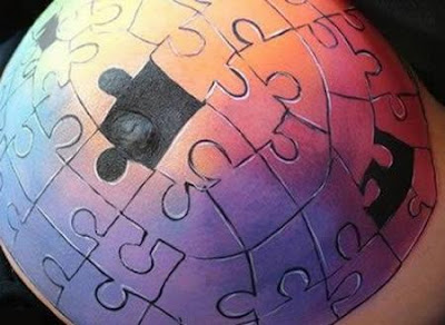 body art grávidas quebracabeça