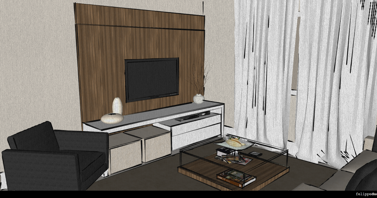 A Casinha da Renatinha Projeto da Sala de estar jantar by Felippe Duca Programa Artesanato Na Tv ~ A Casinha da Renatinha Projeto da Sala de estar jantar by Felippe Duca