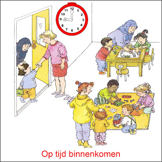 Afbeeldingsresultaat voor op tijd naar school komen