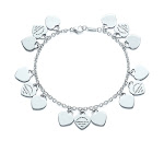 Return to Tiffany™ mini heart tags bracelet