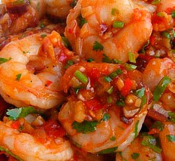 Spicy Saute Shrimp