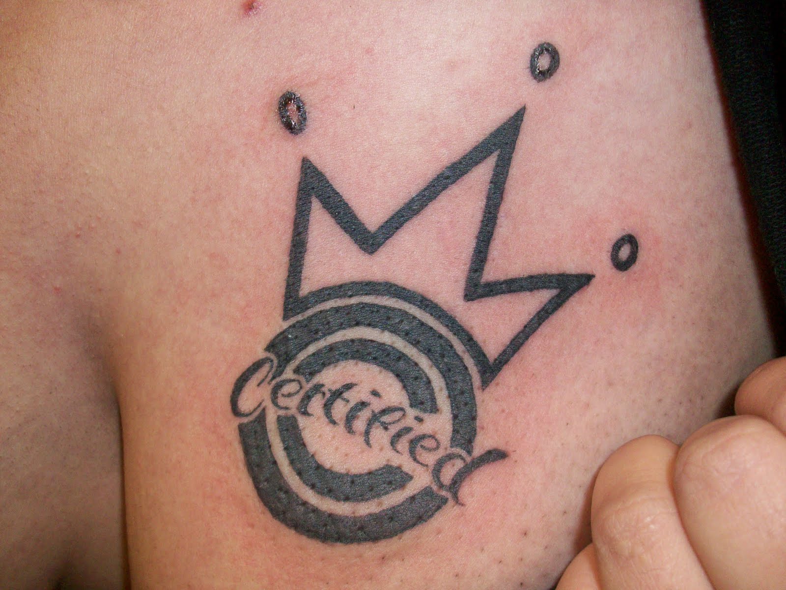 K Logo Tattoo