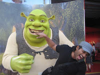 Allu Arjun Playing with Shrek Funny Pics