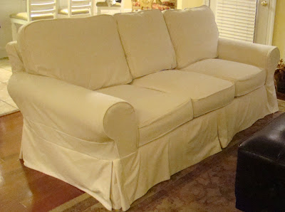 Pottery Barn style sofa with