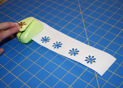 Scrapbook Punch to Fabric Stencil 2 via lilblueboo.com Scrapbook Punch to Fabric Stencil 2 via lilblueboo.com