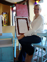 Relax and texture your own master piece with Teresa Small, house artist.