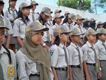 Siswa SMP Negeri 1 Batu