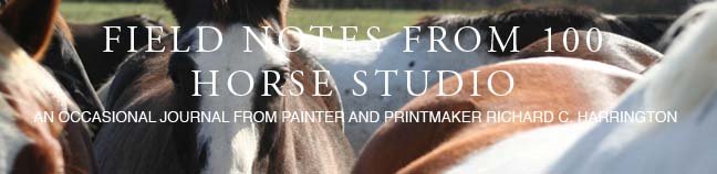 Field Notes from 100 Horse Studio