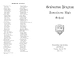 Graduation Program - Page 1