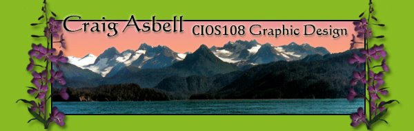 Craig Asbell  CIOS 108 Graphic Design