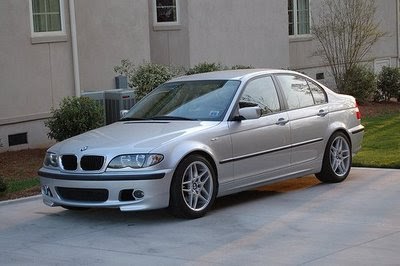 Silver 2003 Bmw 325i On 17 Inch Bbs Rims Car