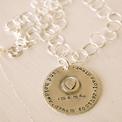 Lisa Leonard Jewelry on Mama Handstamped Necklace From Lisa Leonard Designs