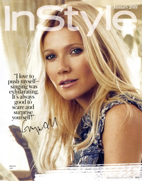 Gwyneth Paltrow InStyle Magazine January 2011