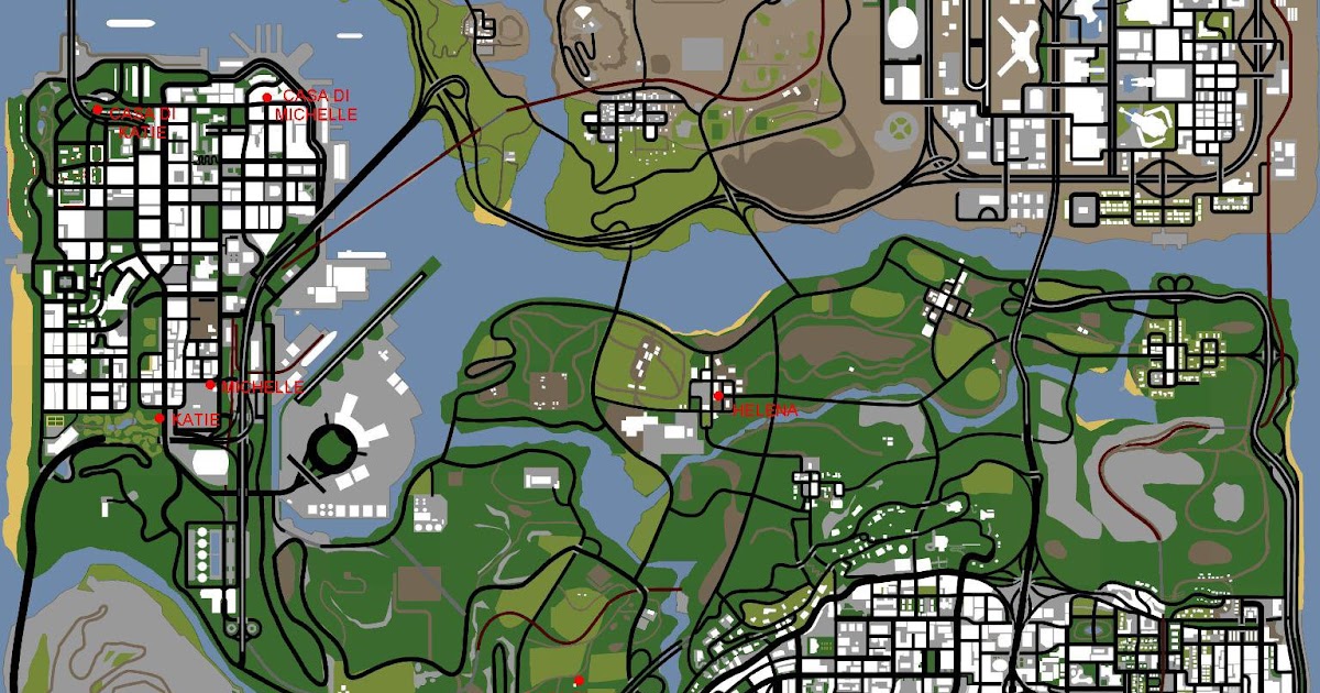 Mapas das Namoradas ~ Portal do GTA