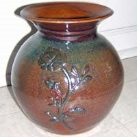 Hand Carved Vase