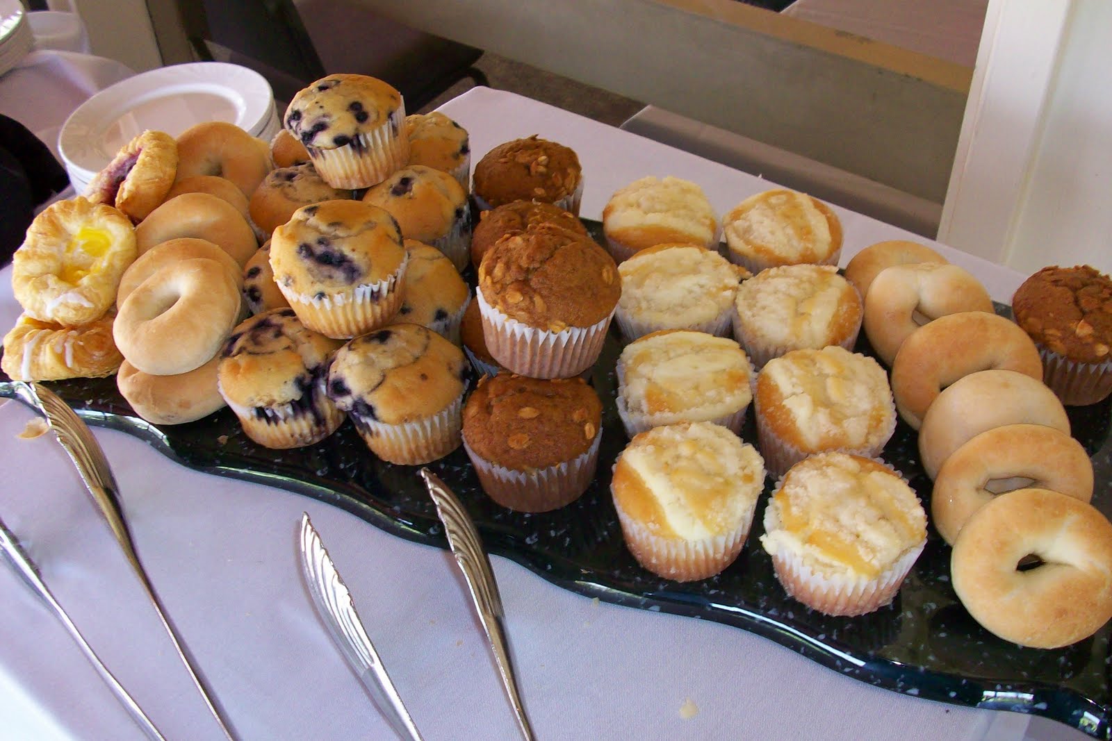 muffins and bagels