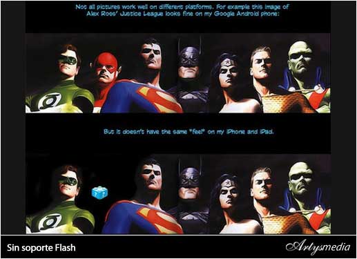 iPad sin soporte Flash