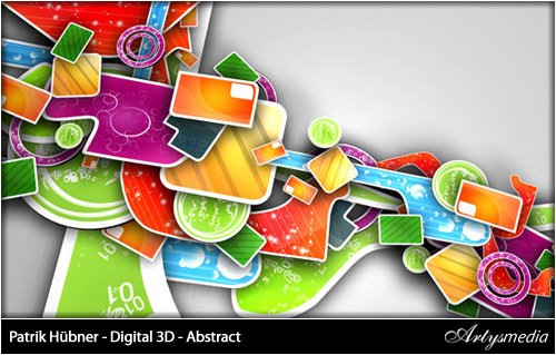 Patrik Hübner - Digital 3D - Abstract