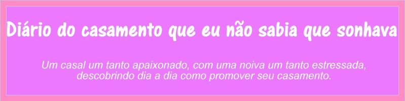 Planejando o Casório