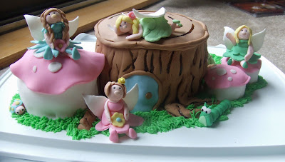 Fondant Fairy Cake