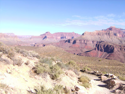 Going down South Kaibab Trail