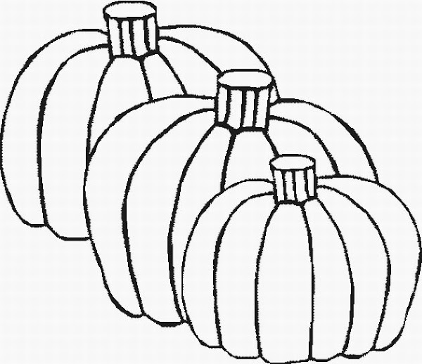 Fall Pumpkin Coloring Pages Printable