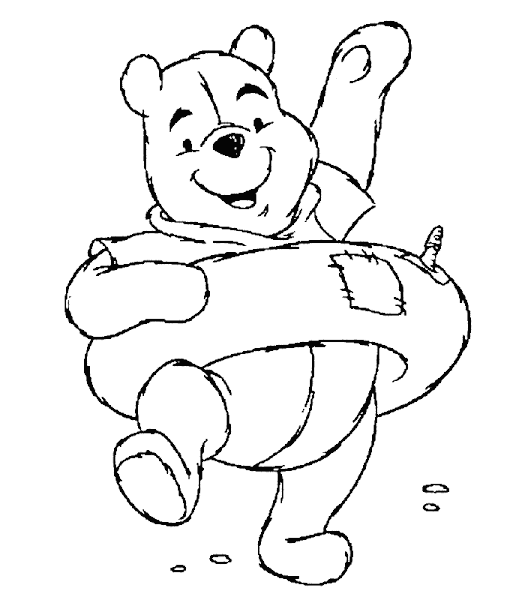 Winnie the Pooh Coloring Pages Printable