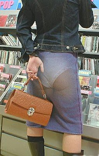 japanese see-through skirt