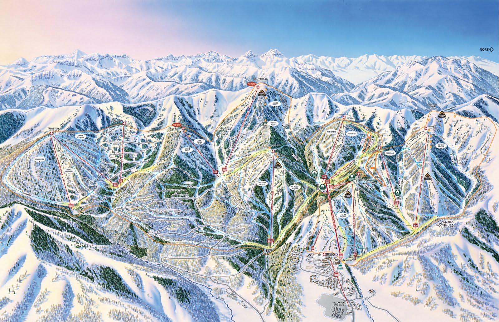 Ski Resort Reviews Trail Maps