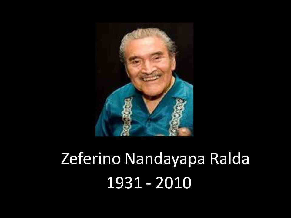 A la edad de 79 años murio el musico chiapaneco Zeferino Nandayapa