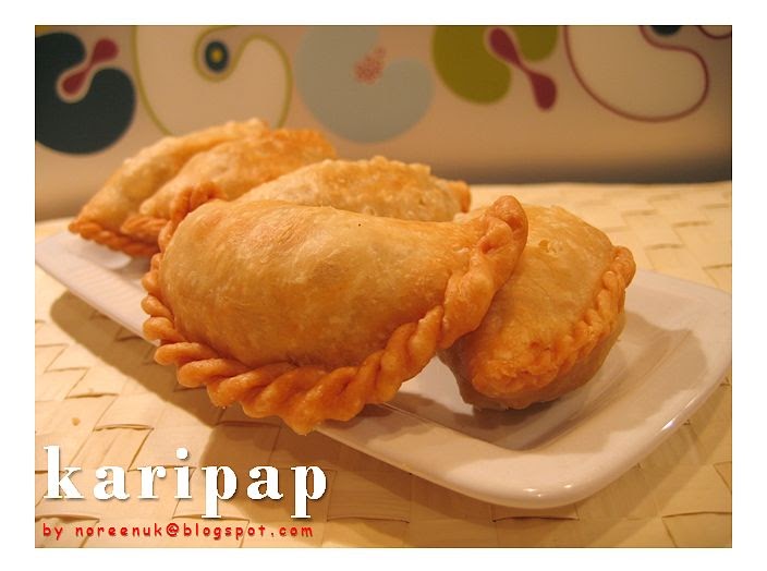 my home cooking blog Karipap biasa resepi I
