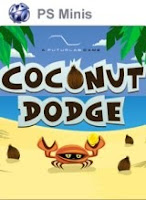 Coconut Dodge, box, art, screen, image, psp, sony, game