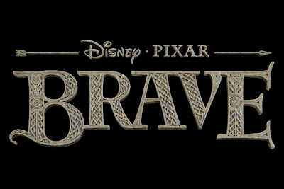 Brave, Disney, animation, movie, logo, poster