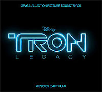Daft Punk, Tron Legacy, soundtrack, cd, album, cover