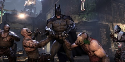 Batman, Arkham City, game, screen