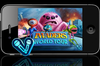 Invaders World Tour, game, screen