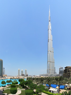 Dubai Tower, la tour de Dubai, Burj Dubai, photo KristenPelou.com