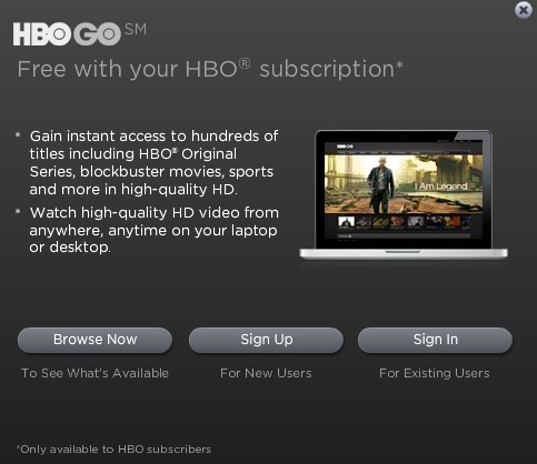 HBO Go is a service which