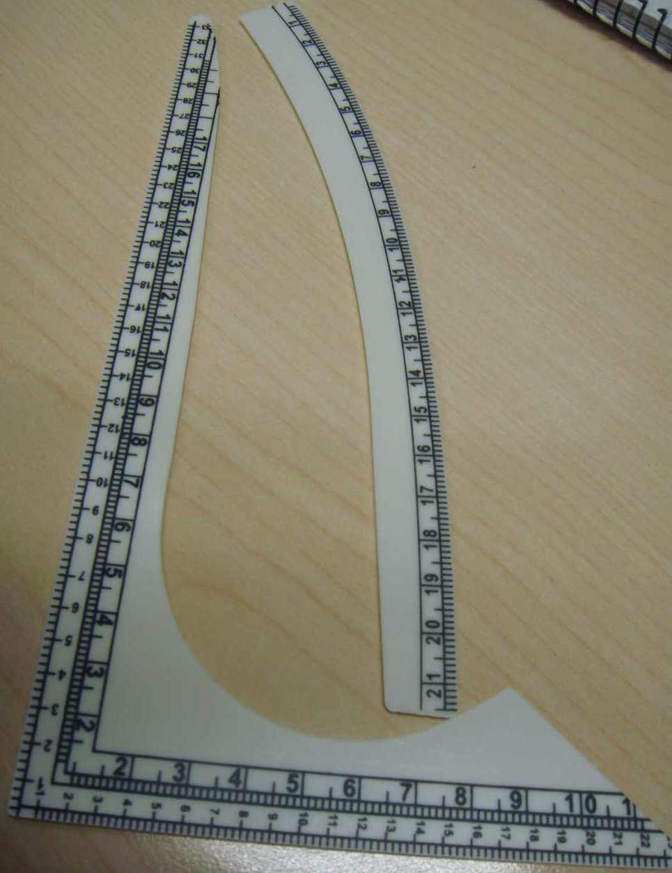 Sewing in SIN(gapore) Rulers and oilcloth