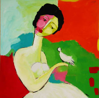 Painting by Tagreed Al Bagshi