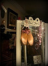 Wooden Shoes tied with Ribbon