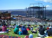 music stage at The Gorge Amphitheater