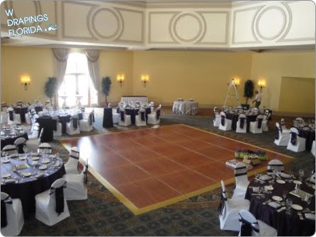 Custom Chiffon Backdrop Summer Wedding Reception at the Rosen Shingle Creek Custom Chiffon Backdrop Summer Wedding Reception at the Rosen Shingle Creek