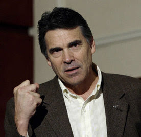 Rick Perry defies Washington.