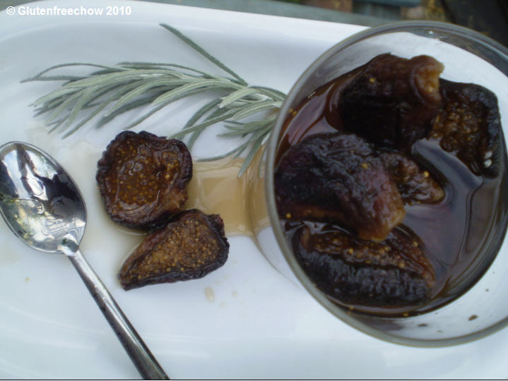 Gluten Free Chow Honeysoaked figs...