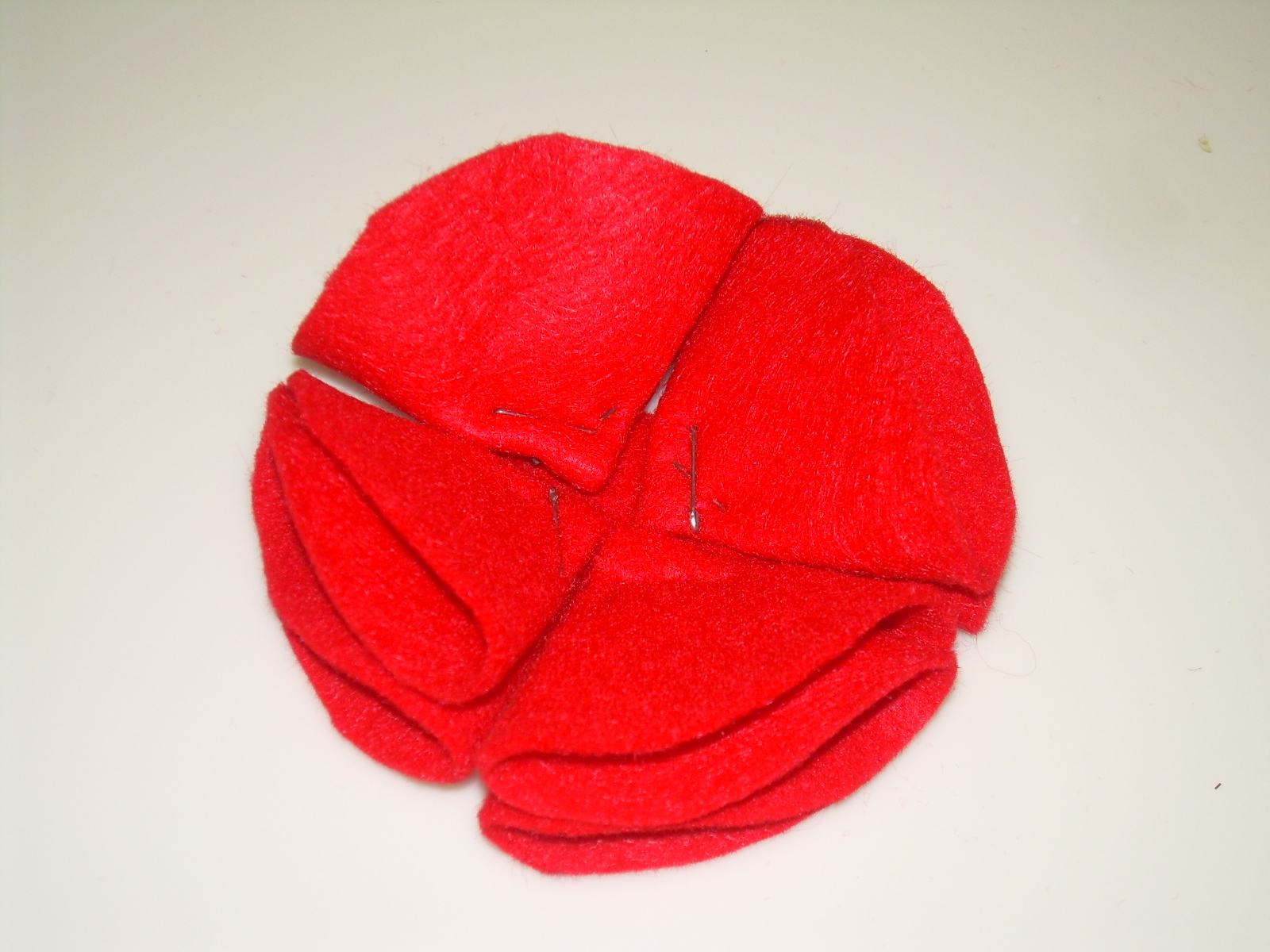 Oops! Felt Flower Tutorial and Flower Ball