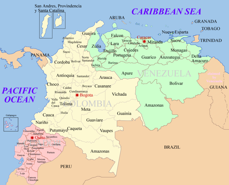 images Click the map to zoom map of colombia. images Click the map to zoom